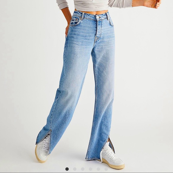 Free People Denim - 103…FREE PEOPLE Slit Jeans‼️🌻✌🏾NWT
